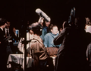 Filming the unwrapping of Mummy 1770